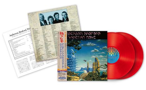 Anderson, Bruford, Wakeman &amp; Howe: Anderson Bruford Wakeman Howe (Red Vinyl), 2 LPs