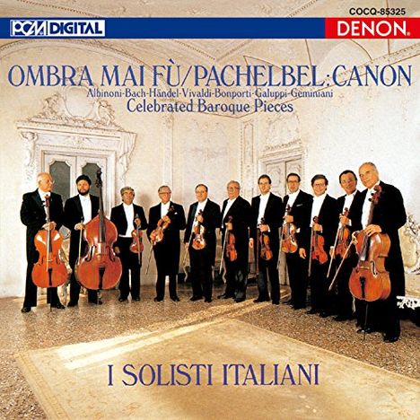 I Solisti Italiani - Celebrated Baroque Pieces (Ultimate High Quality CD), CD