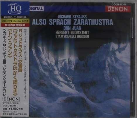 Richard Strauss (1864-1949): Also sprach Zarathustra op.30 (Ultra High Quality CD), CD