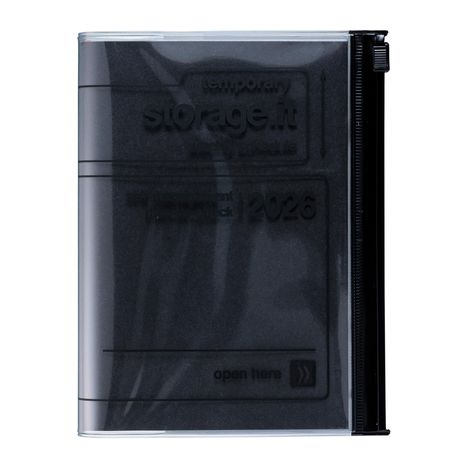 MARK'S 2025/26 Taschenkalender, A6 Storage.it // Black, Buch