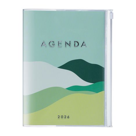 MARK'S 2025/26 Taschenkalender, A5 Mountain // Green, Buch