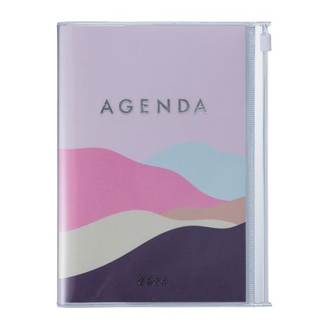 MARK'S 2025/26 Taschenkalender, B6 Mountain // Pink, Buch