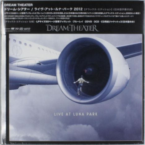 Dream Theater: Live At Luna Park 2012 (Limited Deluxe Edition) (Blu-ray + 2DVD Ländercode 2 + 3CD), 2 DVDs, 3 CDs und 1 Blu-ray Disc