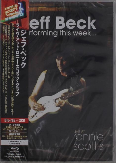 Jeff Beck: Performing This Week: Live At Ronnie Scott's Jazz Club 2007 (+Bonus), 1 Blu-ray Disc und 2 CDs