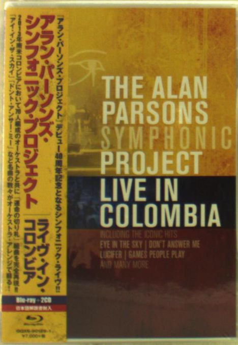 The Alan Parsons Symphonic Project: Live In Colombia 2013 (Blu-ray + 2CD), 1 Blu-ray Disc und 2 CDs