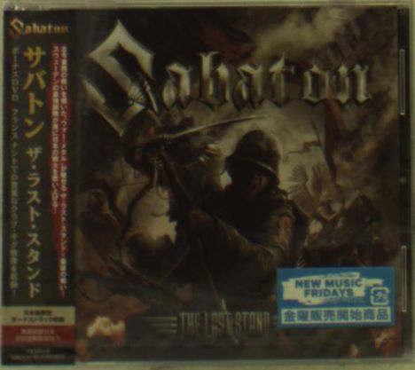 Sabaton: The Last Stand (+ Bonus) (Limited Edition), 1 CD und 1 DVD