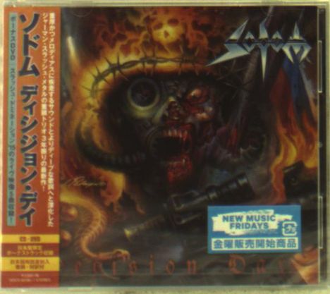 Sodom: Decision Day (Limited Edition), 1 CD und 1 DVD