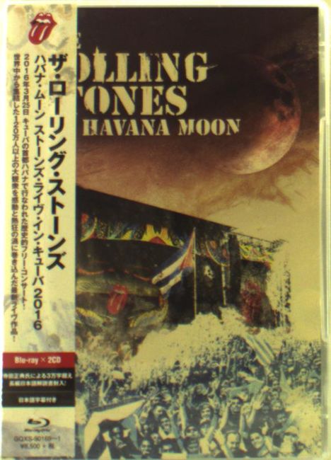 The Rolling Stones: Havana Moon, 1 Blu-ray Disc und 2 CDs