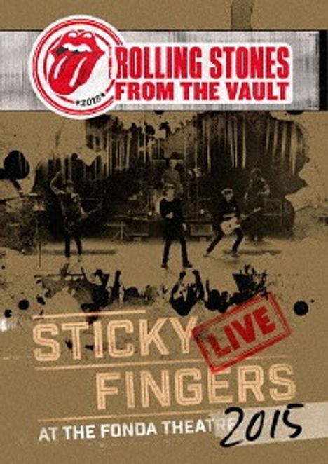 The Rolling Stones: From The Vault: Sticky Fingers – Live At The Fonda Theatre 2015, 1 CD und 1 Blu-ray Disc