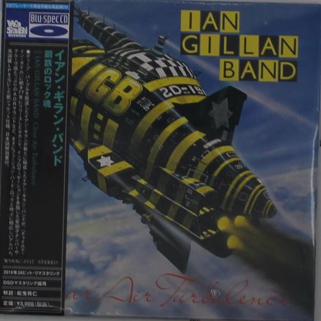 Ian Gillan: Clear Air Turbulence (Blu-Spec CD) (Digisleeve), CD