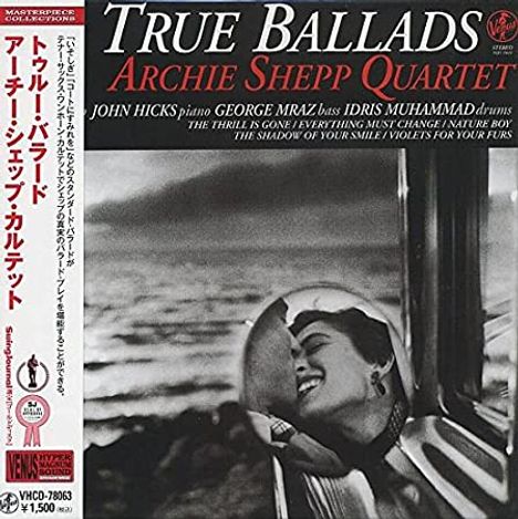 Archie Shepp (geb. 1937): True Ballads (Papersleeve), CD