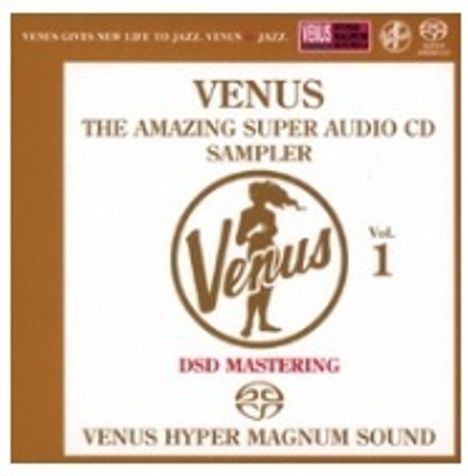 Venus: The Amazing Super Audio CD Sampler Vol.1 (Digipack Hardcover), Super Audio CD Non-Hybrid