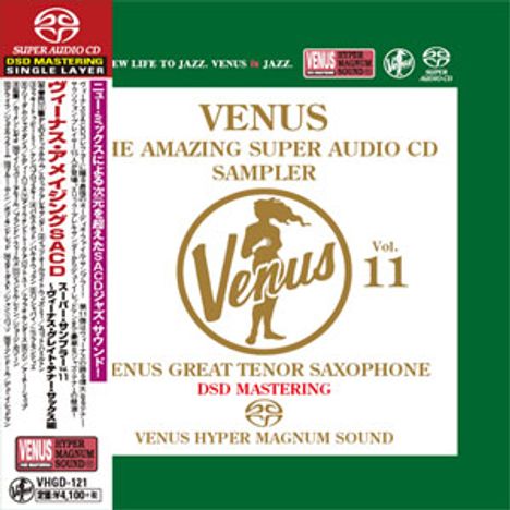 Venus: The Amazing Super Audio CD Sampler Vol.11 (Digibook Hardcover), Super Audio CD Non-Hybrid