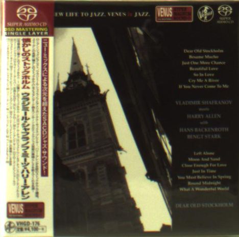 Vladimir Shafranov (geb. 1946): Dear Old Stockholm (Digibook Hardcover), Super Audio CD Non-Hybrid