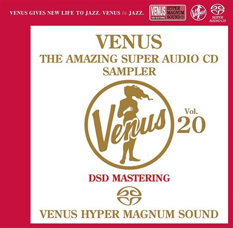 Venus: The Amazing Super Audio CD Sampler Vol.20 (Digibook Hardcover), Super Audio CD Non-Hybrid