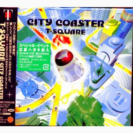 T-Square: City Coaster (Digipack), 1 Super Audio CD und 1 DVD