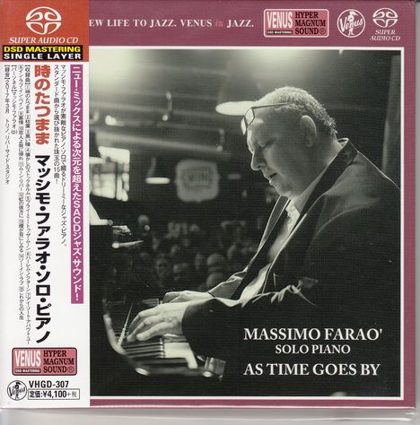 Massimo Faraò (geb. 1965): As Time Goes By (Digibook Hardcover), Super Audio CD Non-Hybrid