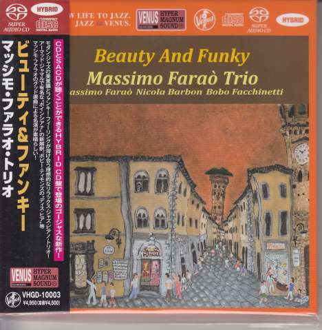 Massimo Faraò (geb. 1965): Beauty And Funky (Digibook Hardcover), Super Audio CD Non-Hybrid