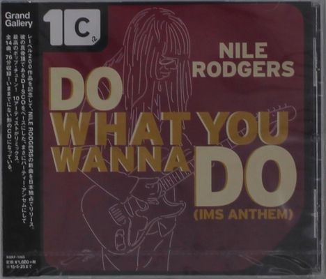 Nile Rodgers: Do What You Wanna Do (MS Anthem) (Remixes), CD