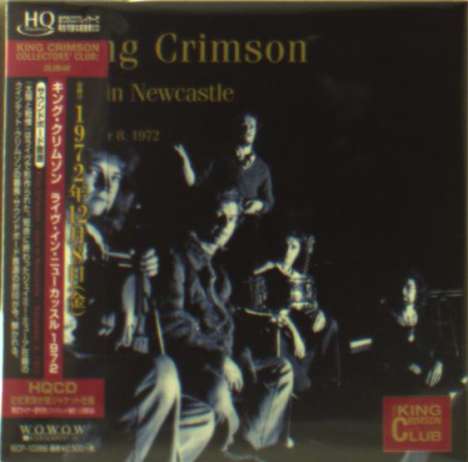 King Crimson: Live In Newcastle December 8, 1972 (Digisleeve), CD