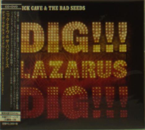 Nick Cave & The Bad Seeds: Dig, Lazarus, Dig!!! (Digipack), 1 CD und 1 DVD