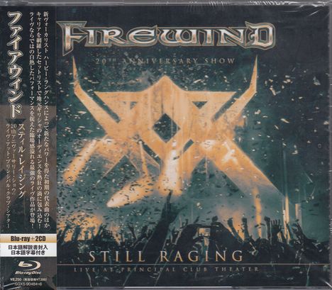 Firewind: Still Raging: 20th Anniversary Show Live At Principal Club Theater, 1 Blu-ray Disc und 2 CDs