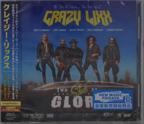 Crazy Lixx: Two Shots At Glory, CD
