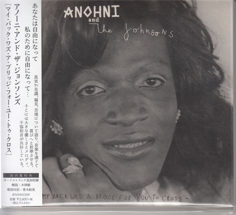 Anohni &amp; The Johnsons: My Back Was A Bridge For You To Cross (Triplesleeve), CD