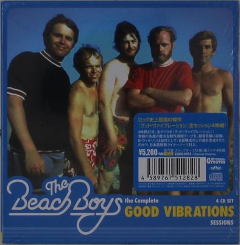The Beach Boys: The Complete Good Vibrations Sessions (Papersleeves im Schuber), 4 CDs
