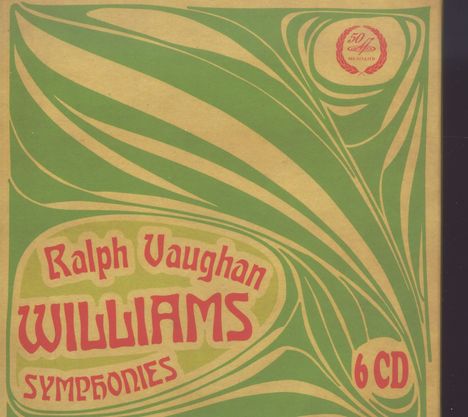 Ralph Vaughan Williams (1872-1958): Symphonien Nr.1-9, 6 CDs