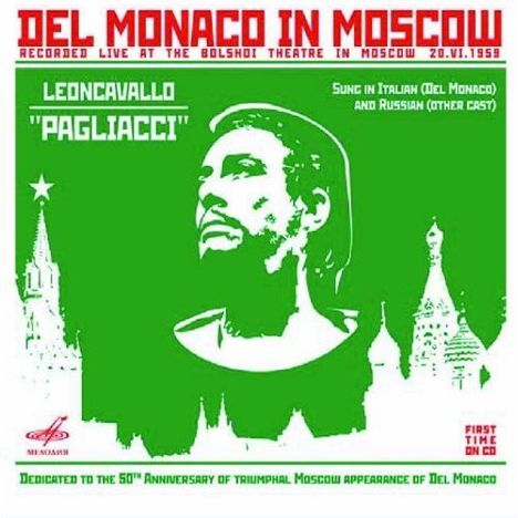 Mario del Monaco in Moskau, CD