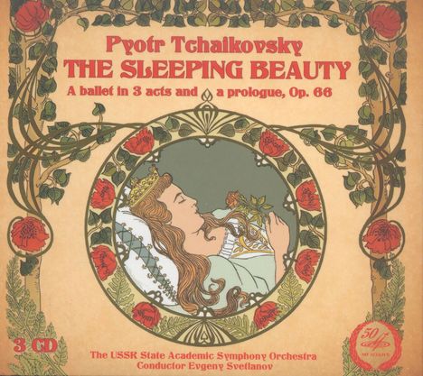 Peter Iljitsch Tschaikowsky (1840-1893): Dornröschen op.66, 3 CDs