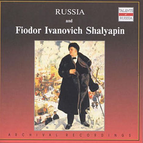 Feodor Schaljapin  - Russian Folk Song, CD