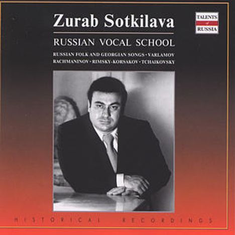 Zurab Sotkilava singt Lieder, CD