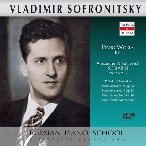 Alexander Scriabin (1872-1915): Klavierwerke, CD