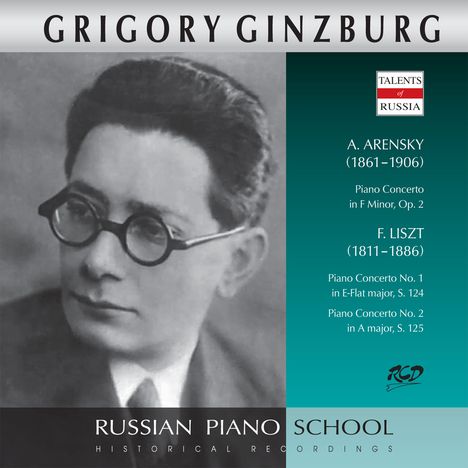 Franz Liszt (1811-1886): Klavierkonzerte Nr.1 &amp; 2, CD