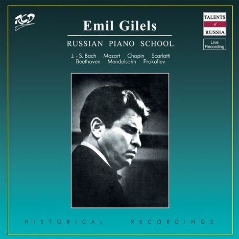 Emil Gilels,Klavier, CD