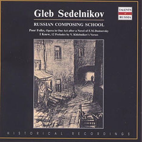 Gleb Sedelnikov (1944-2012): Poor Folks, CD