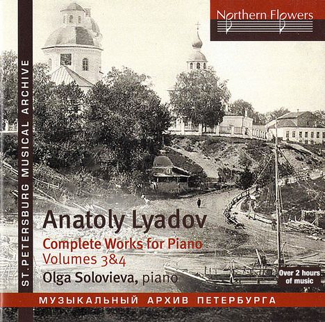 Anatoly Liadow (1855-1914): Sämtliche Klavierwerke Vol.3 &amp; 4, 2 CDs