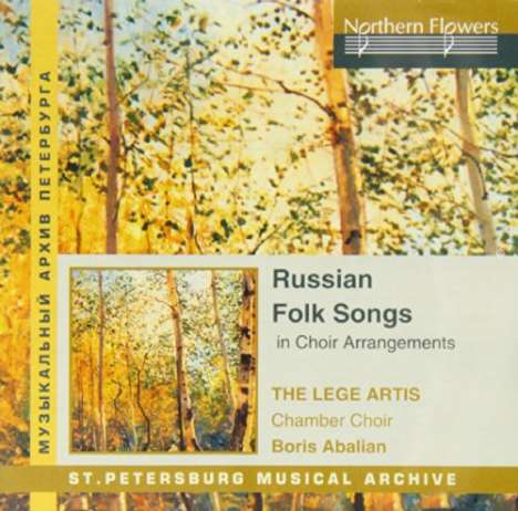 Lege Artis Chamber Choir St.Petersburg - Russian Folksongs, CD