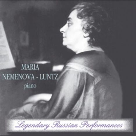 Maria Nemenova-Lutz - Legendary Russian Performances, CD