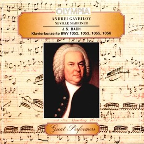 Johann Sebastian Bach (1685-1750): Cembalokonzerte BWV 1052, 1053, 1055, 1056, CD