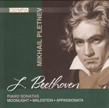 Ludwig van Beethoven (1770-1827): Klaviersonaten Nr.14,21,23, CD