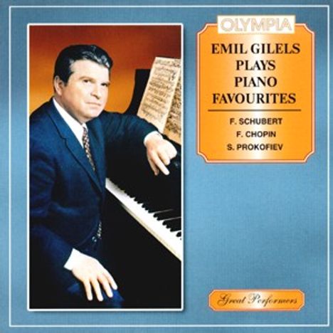 Emil Gilels plays Piano Favourites, CD