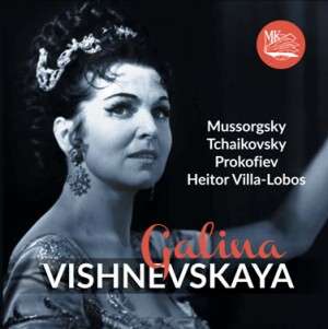 Galina Vishnevskaya singt Lieder, CD