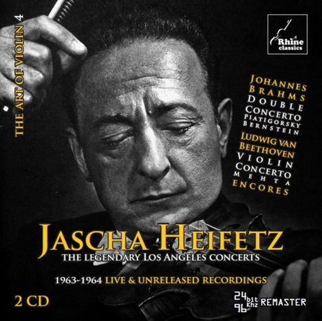 Jascha Heifetz - The Legendary Los Angeles Concertos, 2 CDs