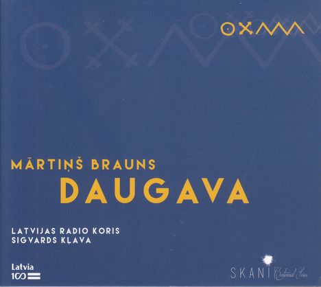 Martins Brauns (geb. 1951): Chorwerke "Daugava", CD