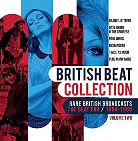 British Beat Collection 1964 - 1968 (Vol.2) (Rare British Broadcasts), 3 CDs