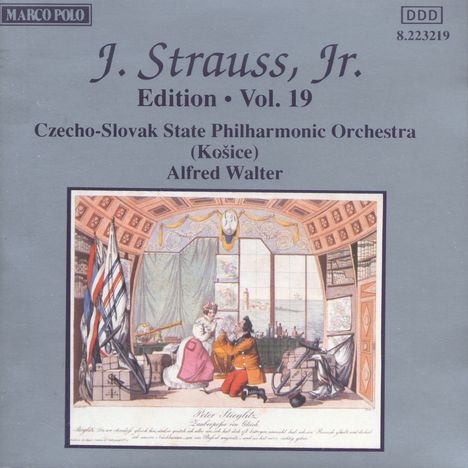 Johann Strauss II (1825-1899): Johann Strauss Edition Vol.19, CD