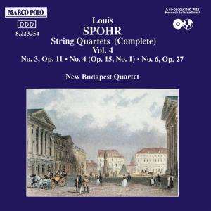 Louis Spohr (1784-1859): Streichquartette Vol.4, CD